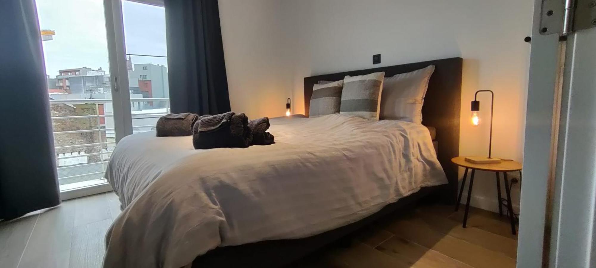 Apartamento Luxueus, Ruim Op 350m Het Ostende